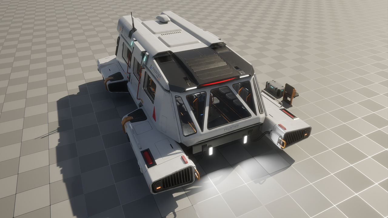 FRONTIER Transit｜自主载客穿梭机（图ZNDExMjcwNDQ0） - 机械/交通 - 站酷设计师动画肝帝原创素材 - 站酷ZCOOL