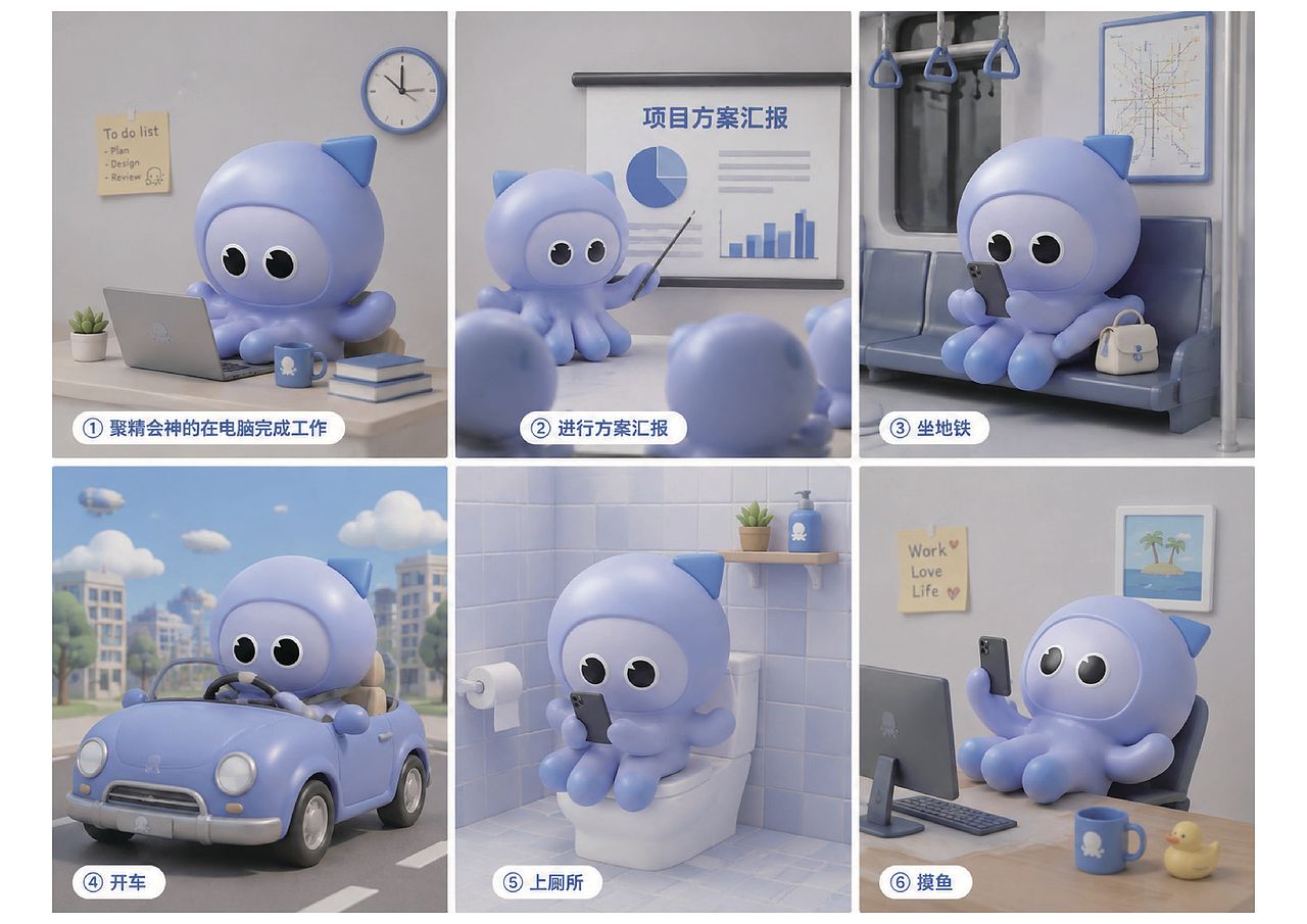 学生作品：品牌设计 | 宣传物料 | 作品集（图ZNDExMjg2ODMy） - IP形象 - 站酷设计师墨鱼涂涂老师原创素材 - 站酷ZCOOL