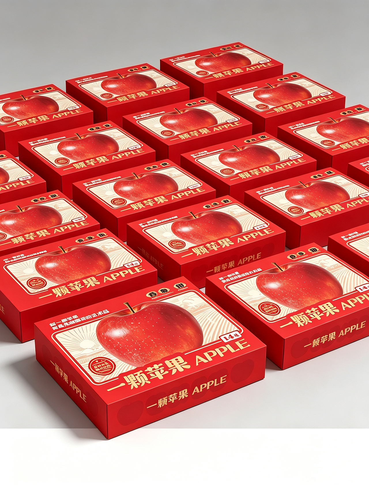 包装设计 | 一颗苹果APPLE（图ZNDExMjg5Mjgw） - 包装 - 站酷设计师火锅人三木原创素材 - 站酷ZCOOL