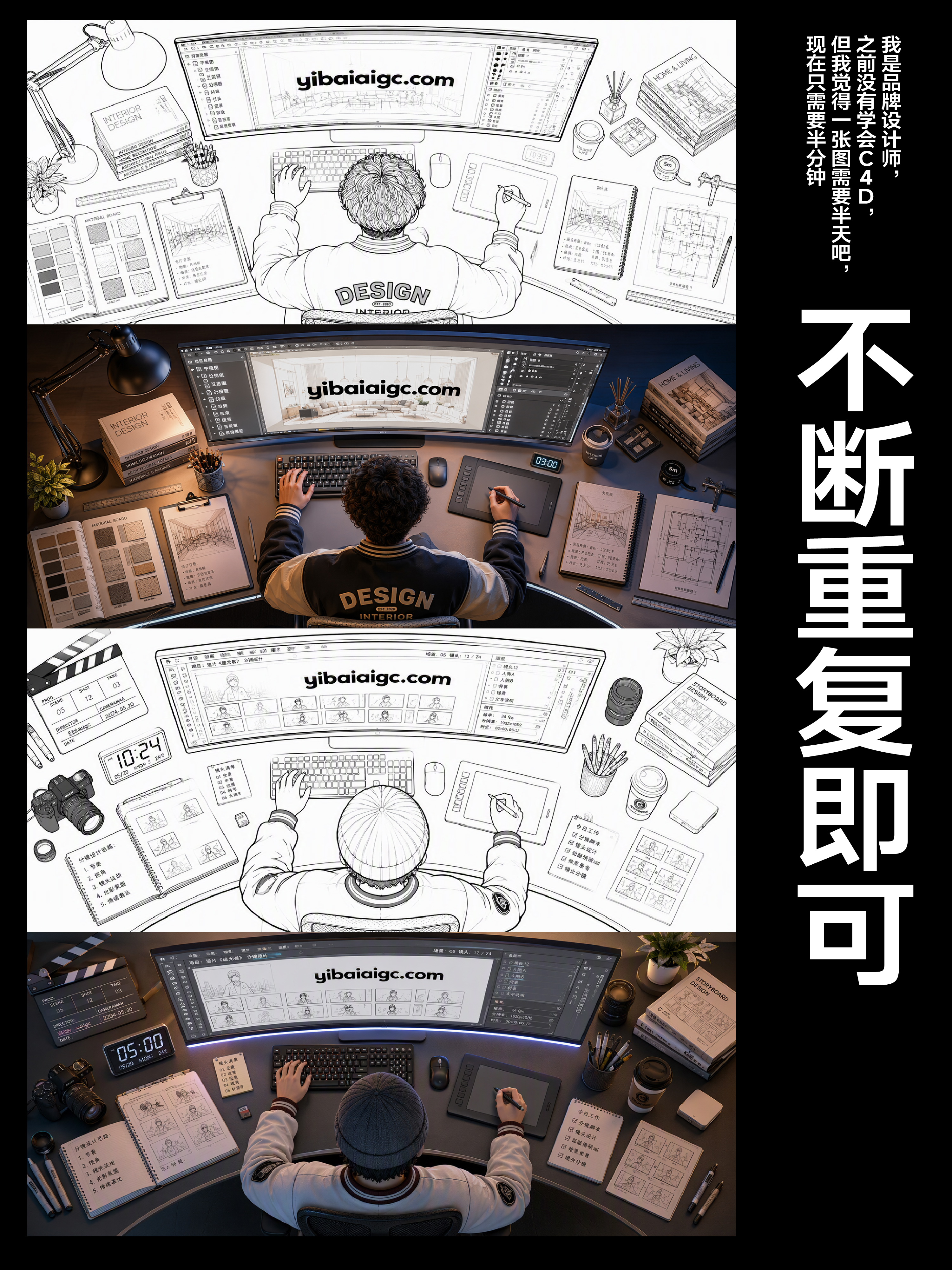 海报KV主视觉画面AI提示词丨原文含附件丨设计师的十二时辰（图ZMTU4MjcxMjQ=） - 教程 - 站酷设计师艾亿客原创素材 - 站酷ZCOOL