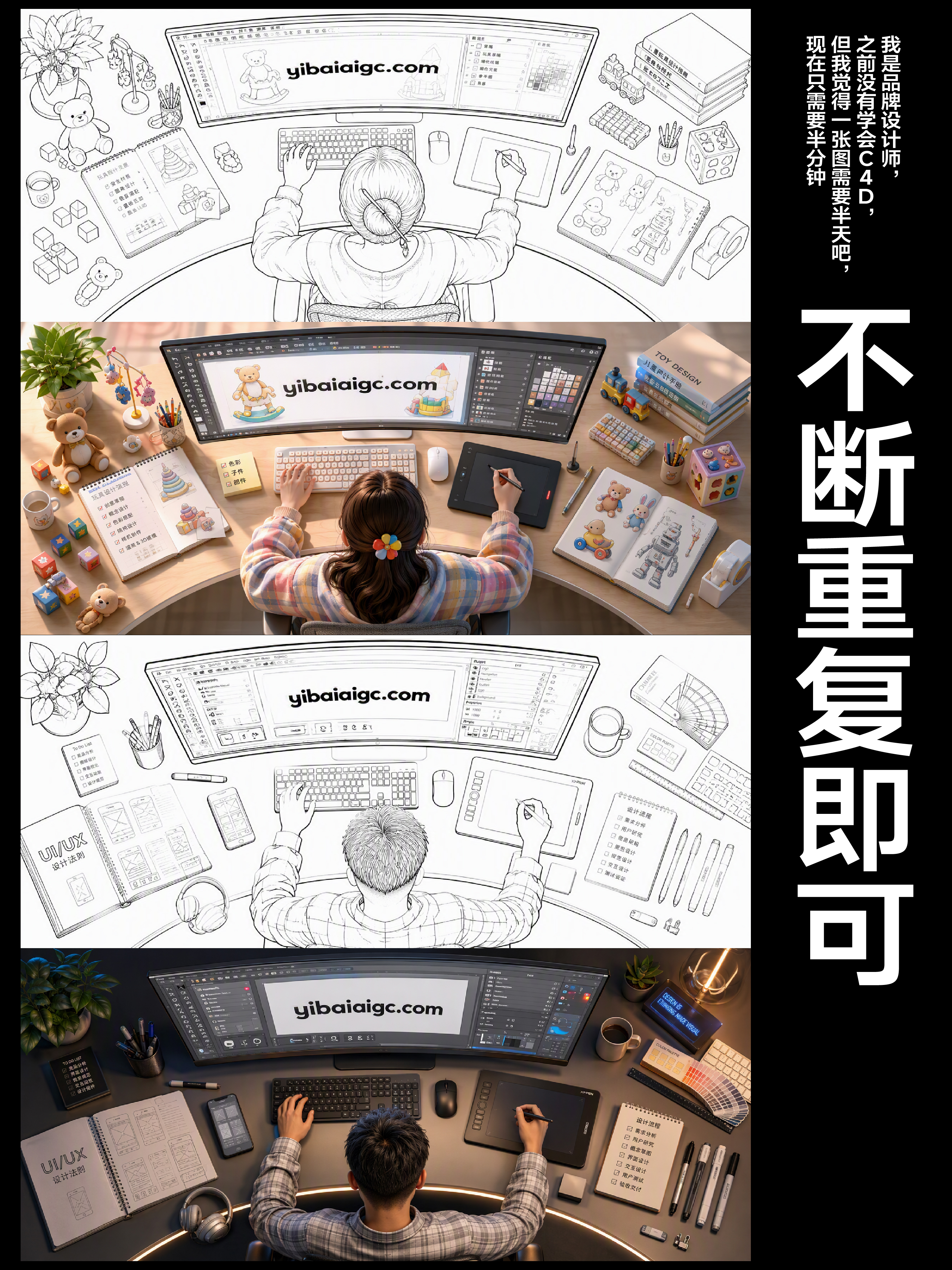 海报KV主视觉画面AI提示词丨原文含附件丨设计师的十二时辰（图ZMTU4MjcxMTY=） - 教程 - 站酷设计师艾亿客原创素材 - 站酷ZCOOL