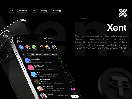 Xnet IM app UIUX
