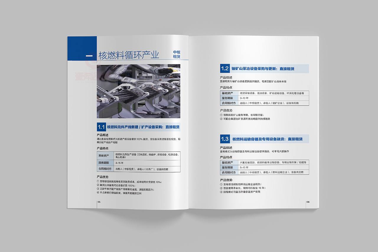 一希品牌设计---核能产业画册宣传册设计（图ZNDExMzA3NjIw） - 书籍/画册 - 站酷设计师一希品牌设计原创素材 - 站酷ZCOOL