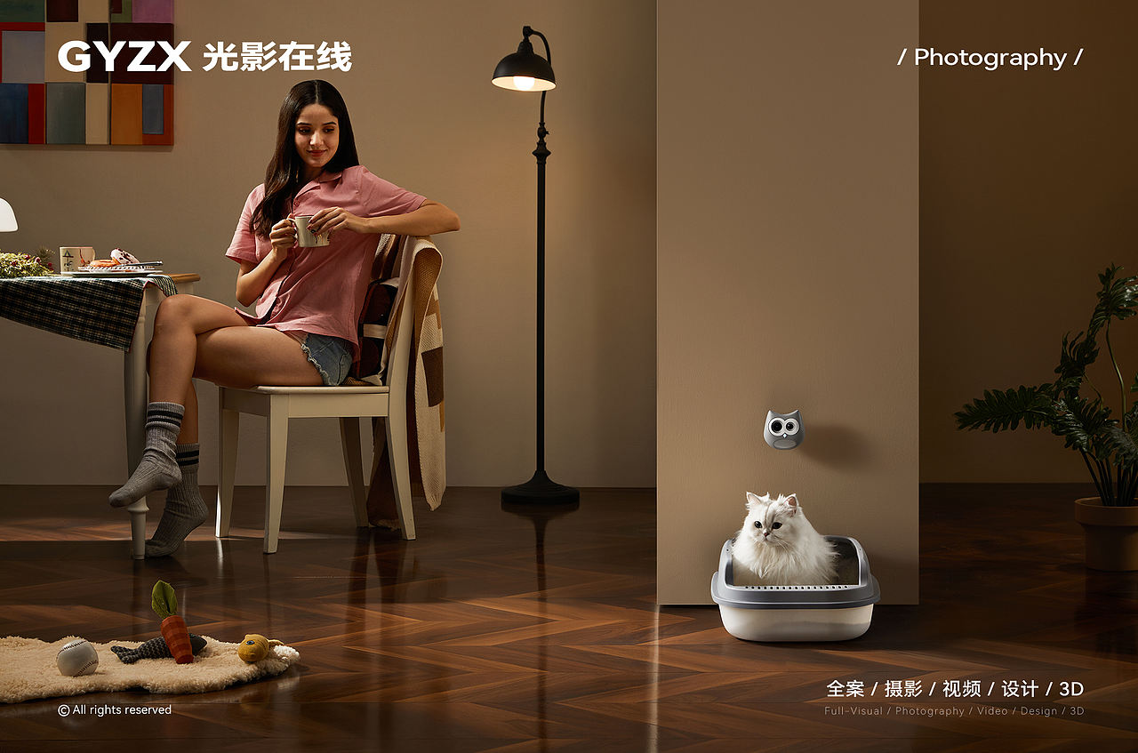 产品摄影｜灵予科技宠物智能摄像机｜宠物如厕监测（图ZNDExMzEwMjY4） - 产品摄影 - 站酷设计师光影在线摄影原创素材 - 站酷ZCOOL