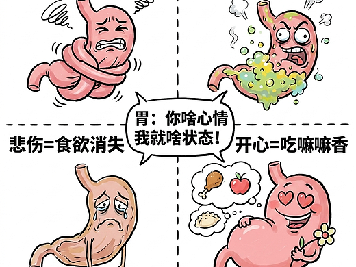 一紧张就胃痛？医生：你胃没病，是你的情绪在揍你的胃