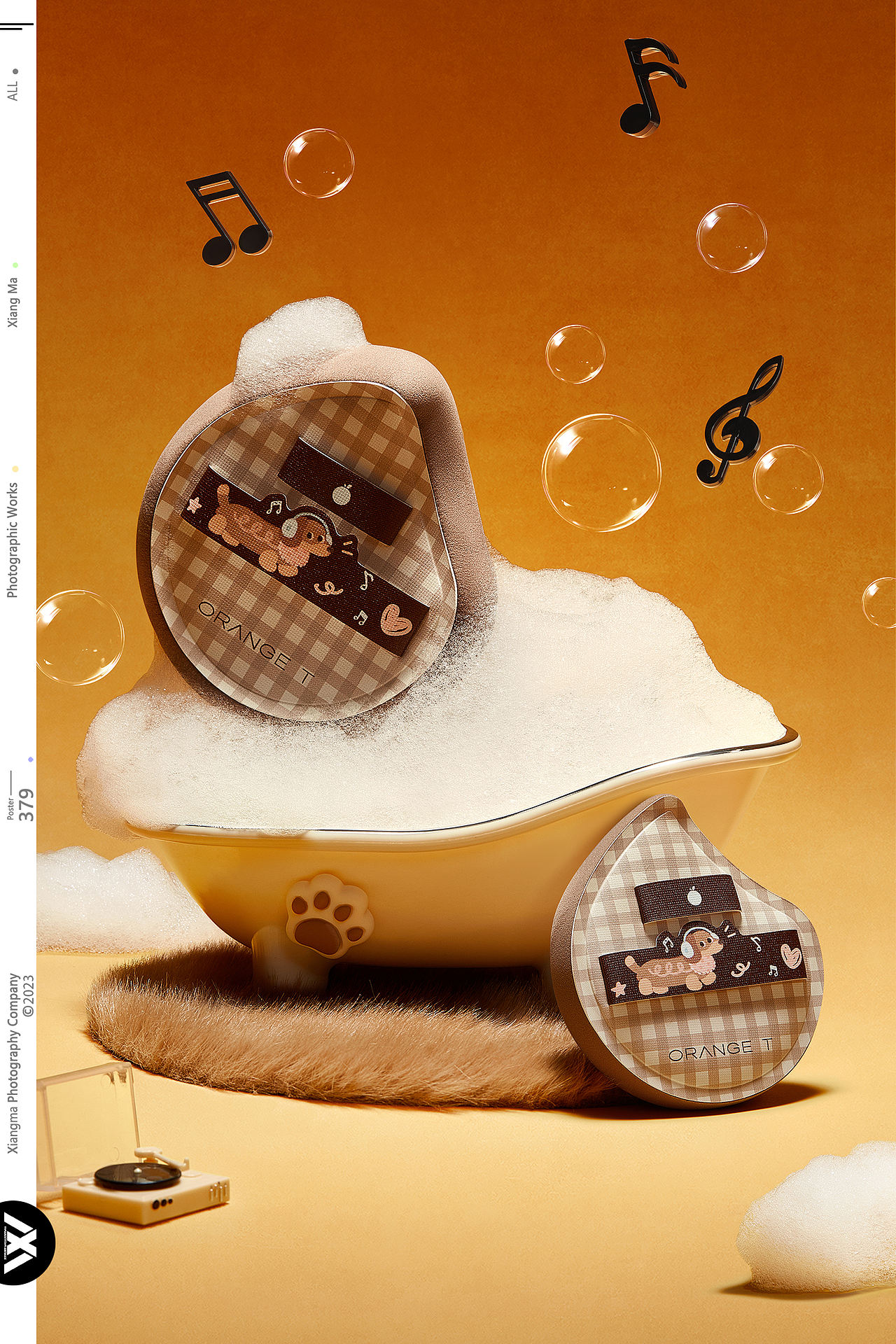 橙棠 | 响马摄影 | 粉扑创意拍摄(图ZNDExMzE0NTAw) - 产品摄影 - 站酷设计师XM小小马原创素材 - 站酷ZCOOL
