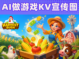 GPT｜用AI做欧美卡通游戏KV