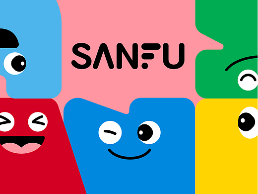 SANFU三福｜ “潮趣好搭子”视觉形象构建