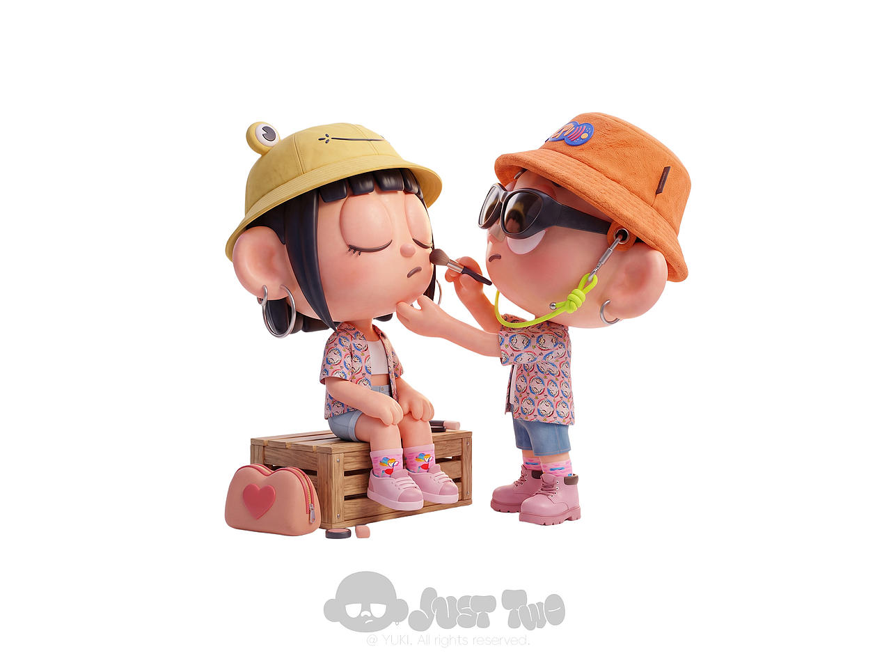 #刚好是你 JUST TWO(图ZNDExMzI3NTI4) - 人物/生物 - 站酷设计师宇琪Yuki原创素材 - 站酷ZCOOL