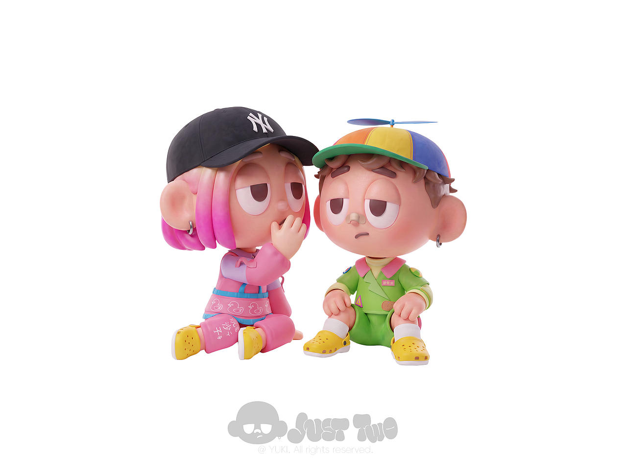 #刚好是你 JUST TWO(图ZNDExMzI3NTUy) - 人物/生物 - 站酷设计师宇琪Yuki原创素材 - 站酷ZCOOL