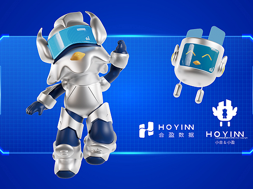 HOYIN 合盈数据品牌视觉与IP形象全案设计