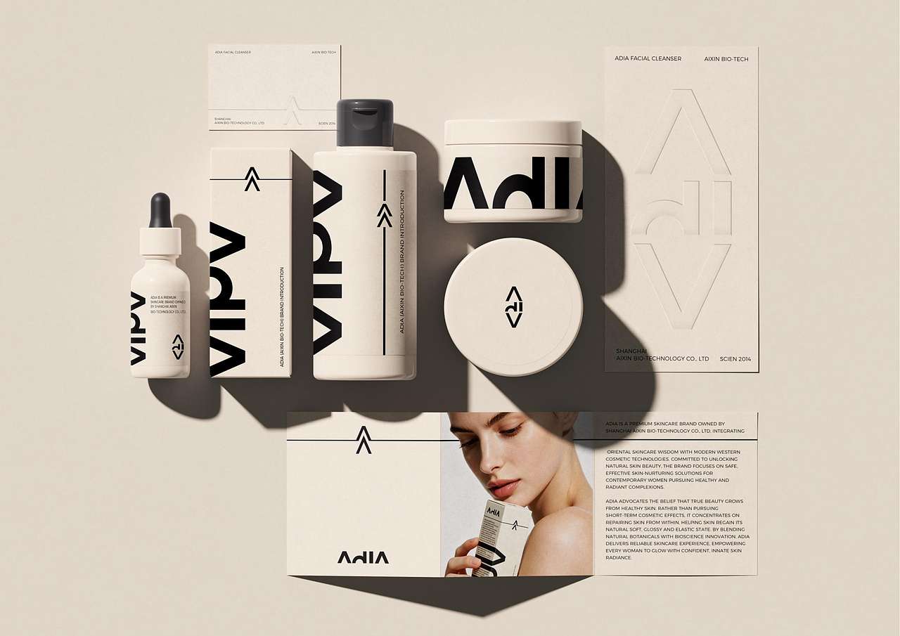 ADIA艾馨生物化妆品品牌全案策划定位设计-上海因心（图ZNDExMzQyNDg4） - 品牌 - 站酷设计师INHEART上海因心原创素材 - 站酷ZCOOL