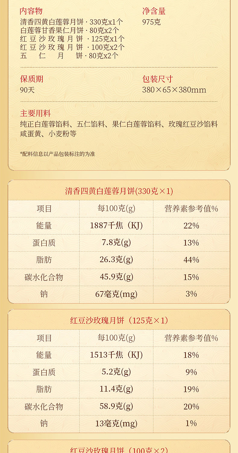 苏氏荣华/七星伴月月饼详情页单品策略全案（图ZNDExMzQ5MDIw） - 电商 - 站酷设计师懒得改名啊原创素材 - 站酷ZCOOL