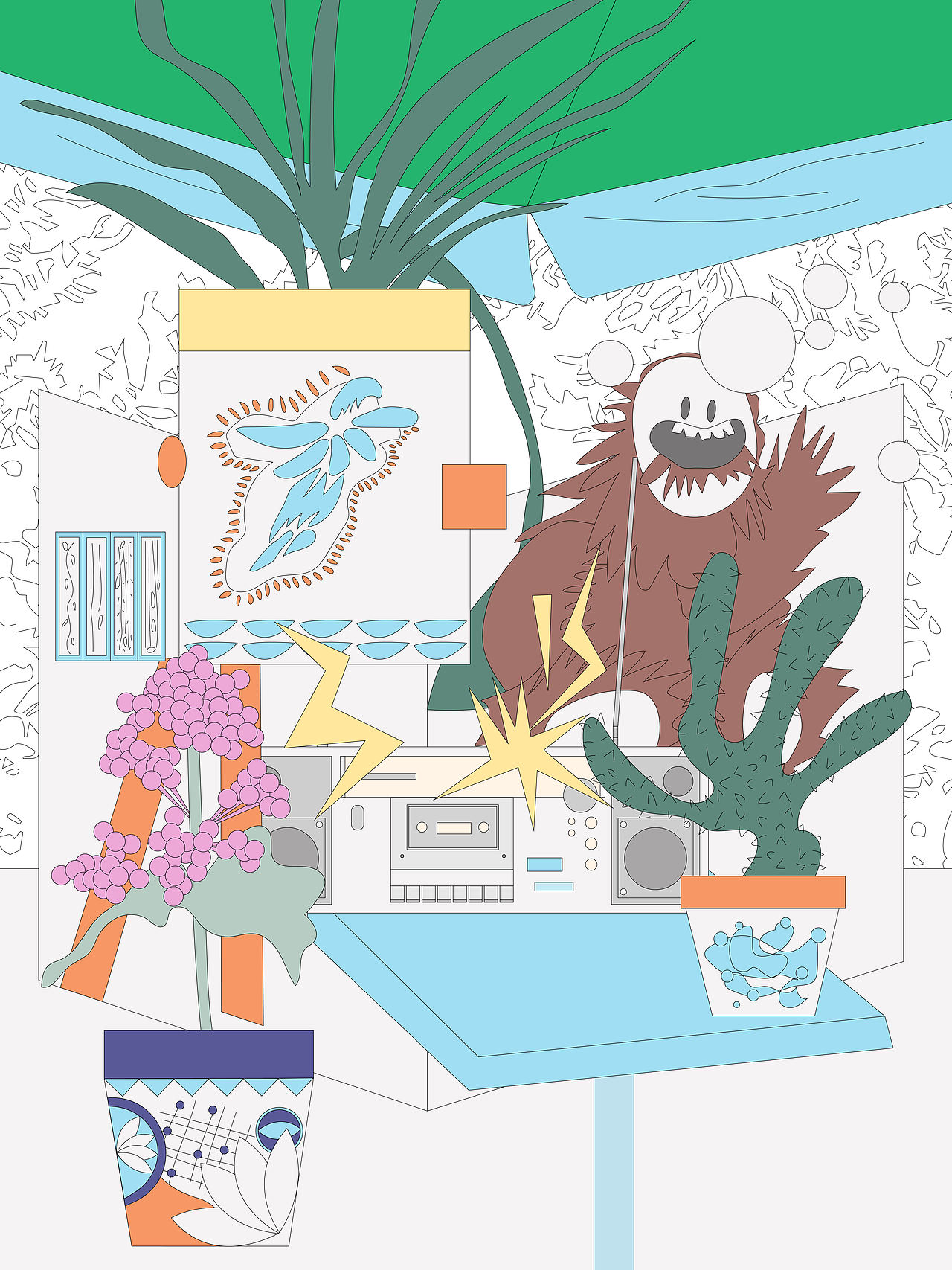 画画日记36（图ZNDExMzUzOTAw） - 艺术插画 - 站酷设计师彩色乱麻原创素材 - 站酷ZCOOL