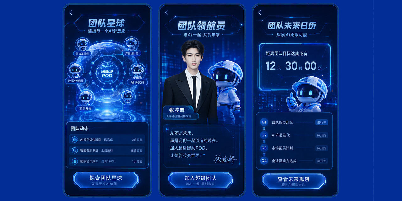 超级团队POD主视觉设计（图ZNDExMzU3MDg0） - 海报 - 站酷设计师蓝湖羊原创素材 - 站酷ZCOOL