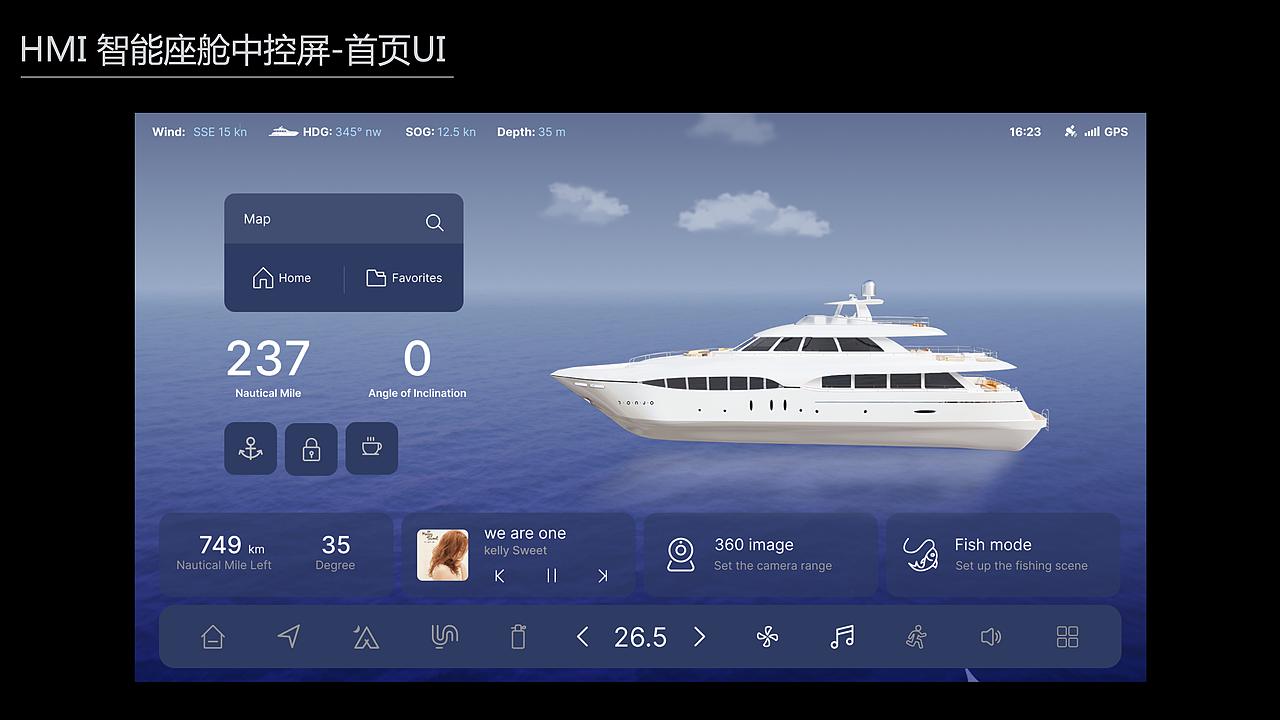 HMI智能座舱设计（图ZNDExMzY4NDA4） - 交互/UE - 站酷设计师du123456原创素材 - 站酷ZCOOL