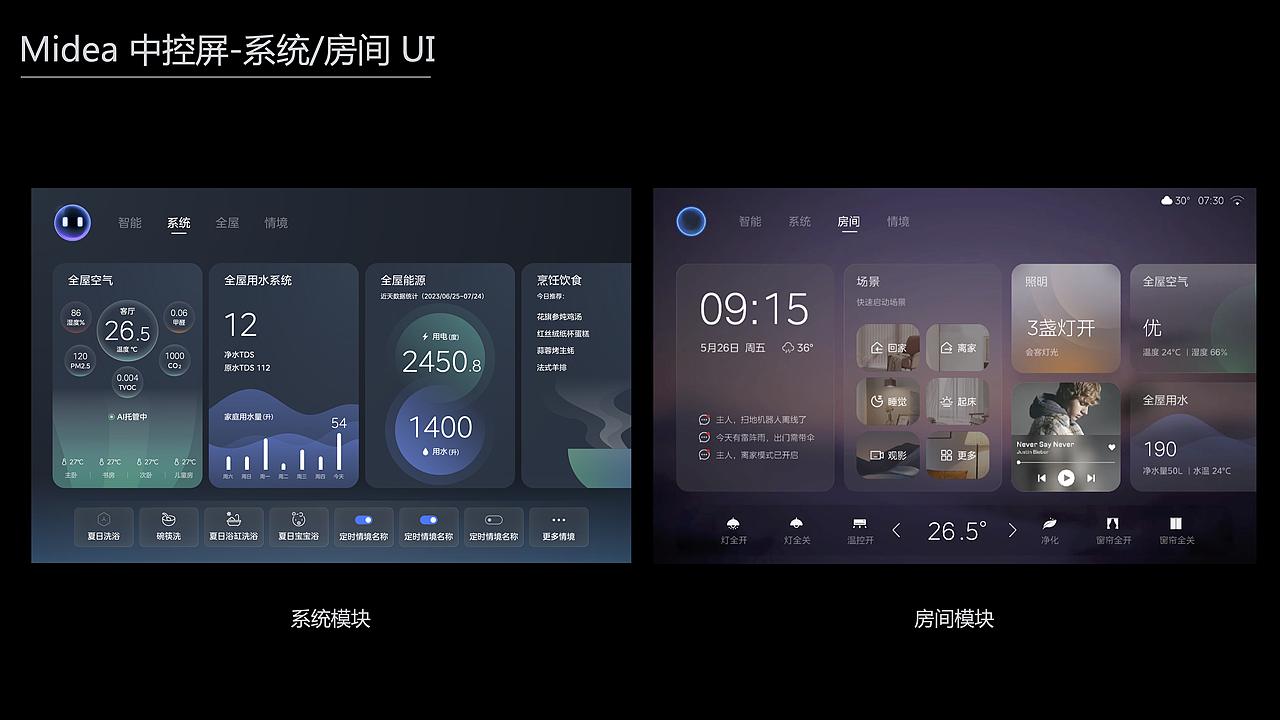 HMI智能座舱设计（图ZNDExMzY4NDky） - 交互/UE - 站酷设计师du123456原创素材 - 站酷ZCOOL