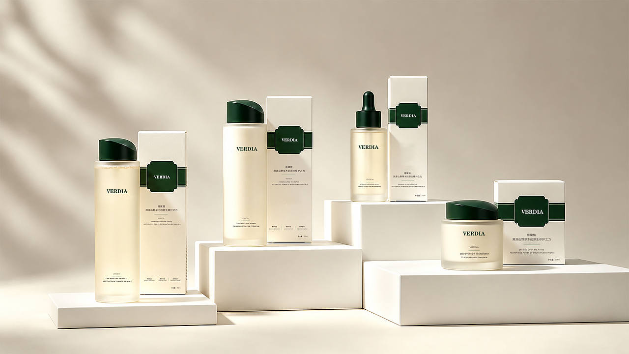 维黛植护肤品包装设计【逐浪派对】（图ZNDExMzY5MDcy） - 包装 - 站酷设计师阿离Lee原创素材 - 站酷ZCOOL