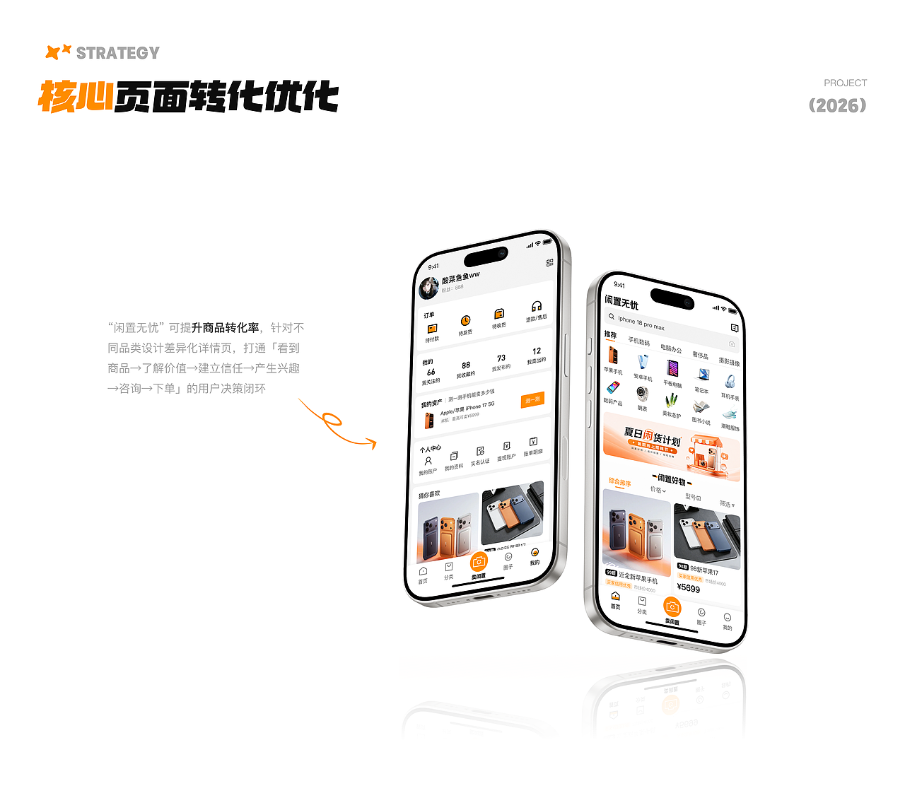 闲置无忧 APP视觉界面升级（图ZNDExMzgwMDgw） - APP界面 - 站酷设计师鱼鱼www原创素材 - 站酷ZCOOL