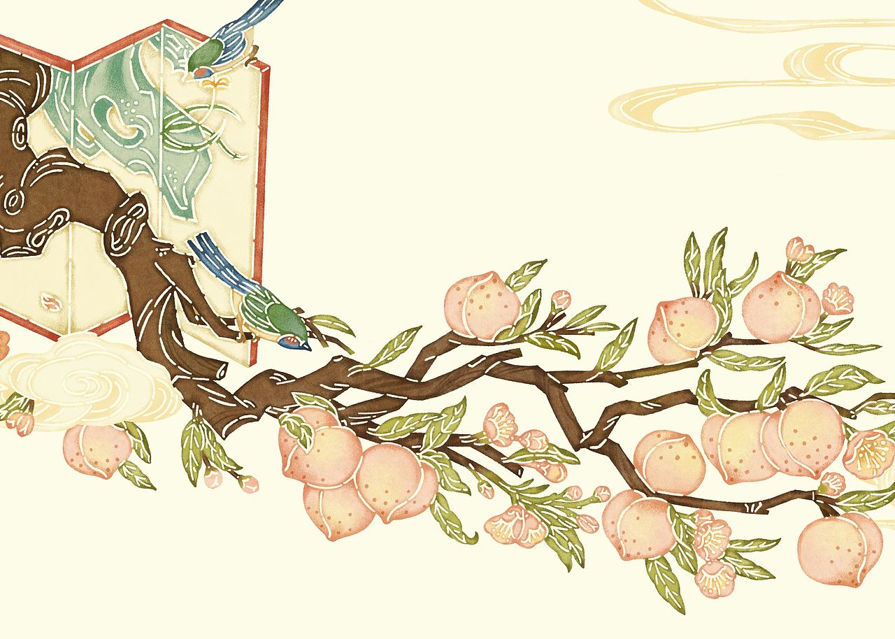 春&皮影插画（图ZNDExNDE2MDM2） - 创作习作 - 站酷设计师Duffy汪原创素材 - 站酷ZCOOL