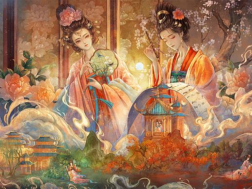 上官婉儿&太平公主