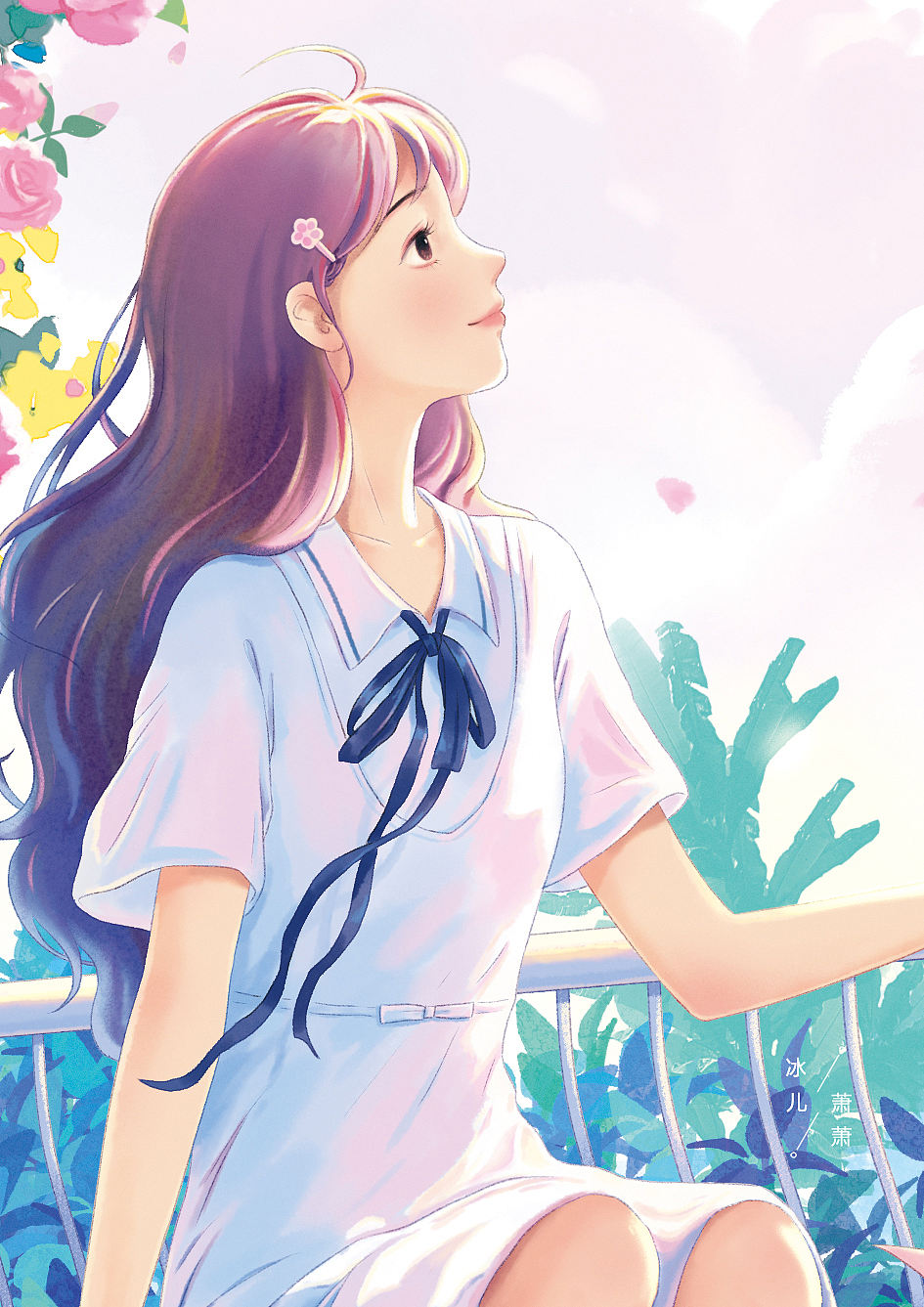 八月插画（图ZNDExNDM0NDg4） - 儿童插画 - 站酷设计师冰儿萧萧原创素材 - 站酷ZCOOL