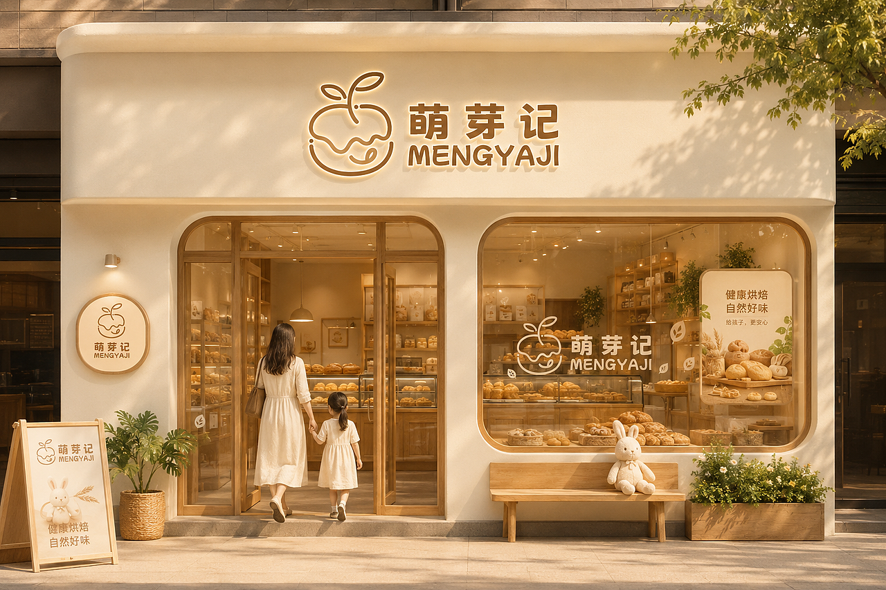 萌芽记 | 温柔系烘焙品牌全案（图ZNDExNDM5MjI4） - Logo - 站酷设计师狮动策划设计原创素材 - 站酷ZCOOL