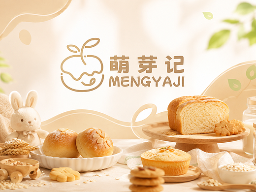 萌芽记 | 温柔系烘焙品牌全案
