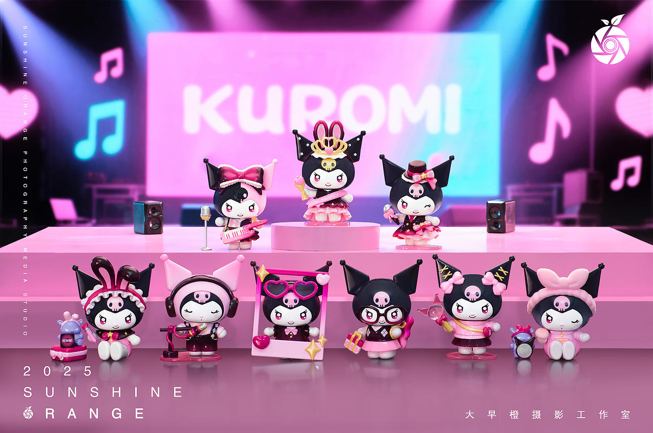 【盲盒摄影】TOPTOY闪闪偶像系列KUROMI实景拍摄（图ZNDExNDQwMzk2） - 产品摄影 - 站酷设计师大早橙摄影工作室原创素材 - 站酷ZCOOL