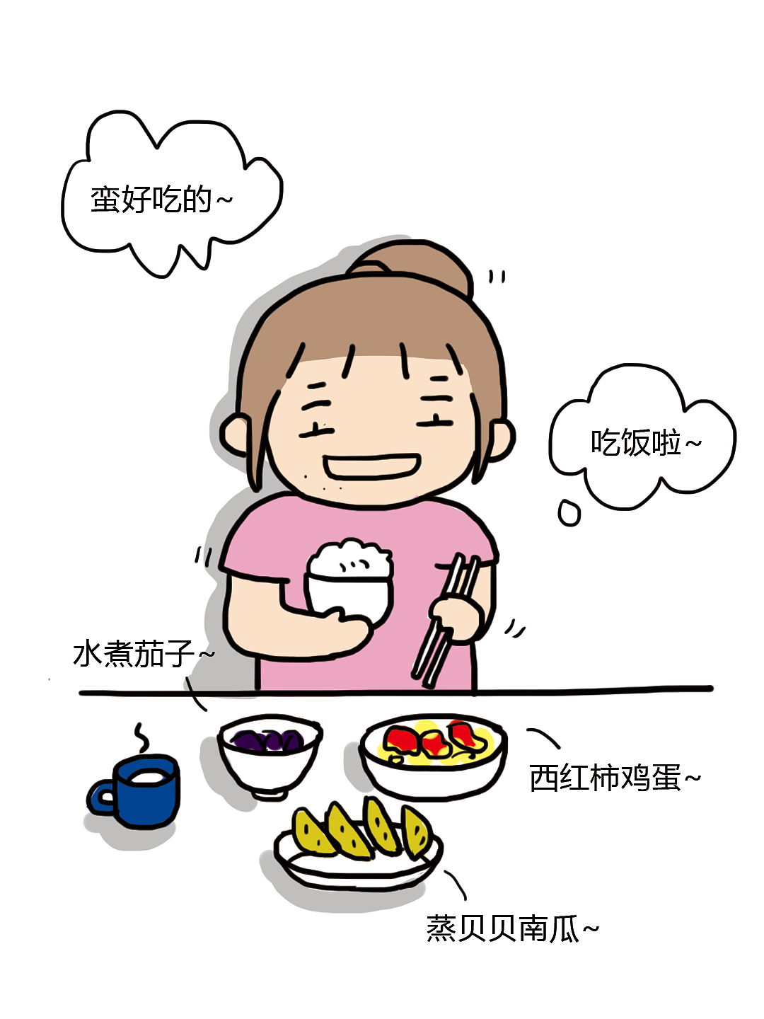 划算的一餐~好开心啊~（图ZNDExNDU3MDY4） - 创作习作 - 站酷设计师暗自欢喜原创素材 - 站酷ZCOOL