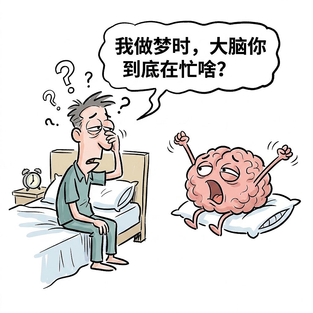 你以为睡着大脑在休息?它在偷偷监听你的心跳(图ZNDExNDU4OTc2) - 中/长篇漫画 - 站酷设计师huashuoshi原创素材 - 站酷ZCOOL