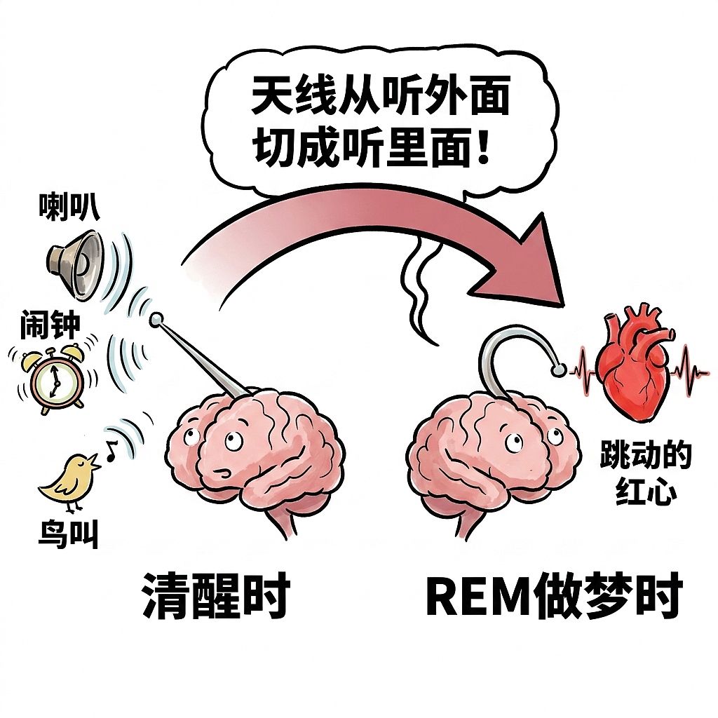 你以为睡着大脑在休息?它在偷偷监听你的心跳(图ZNDExNDU4OTg4) - 中/长篇漫画 - 站酷设计师huashuoshi原创素材 - 站酷ZCOOL