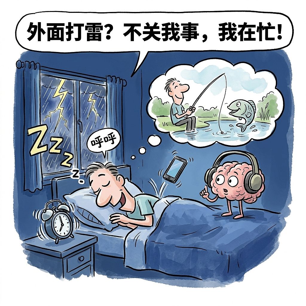 你以为睡着大脑在休息?它在偷偷监听你的心跳(图ZNDExNDU4OTky) - 中/长篇漫画 - 站酷设计师huashuoshi原创素材 - 站酷ZCOOL