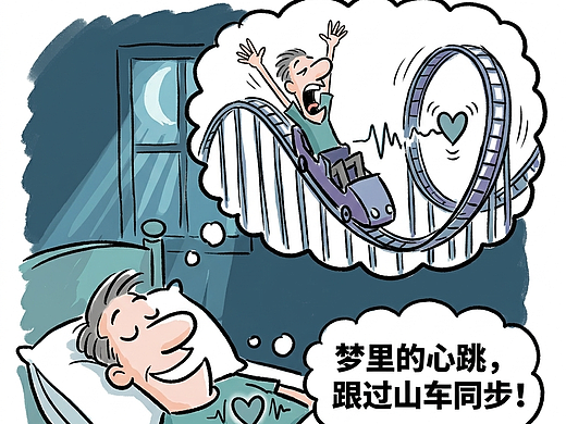 你以为睡着大脑在休息?它在偷偷监听你的心跳