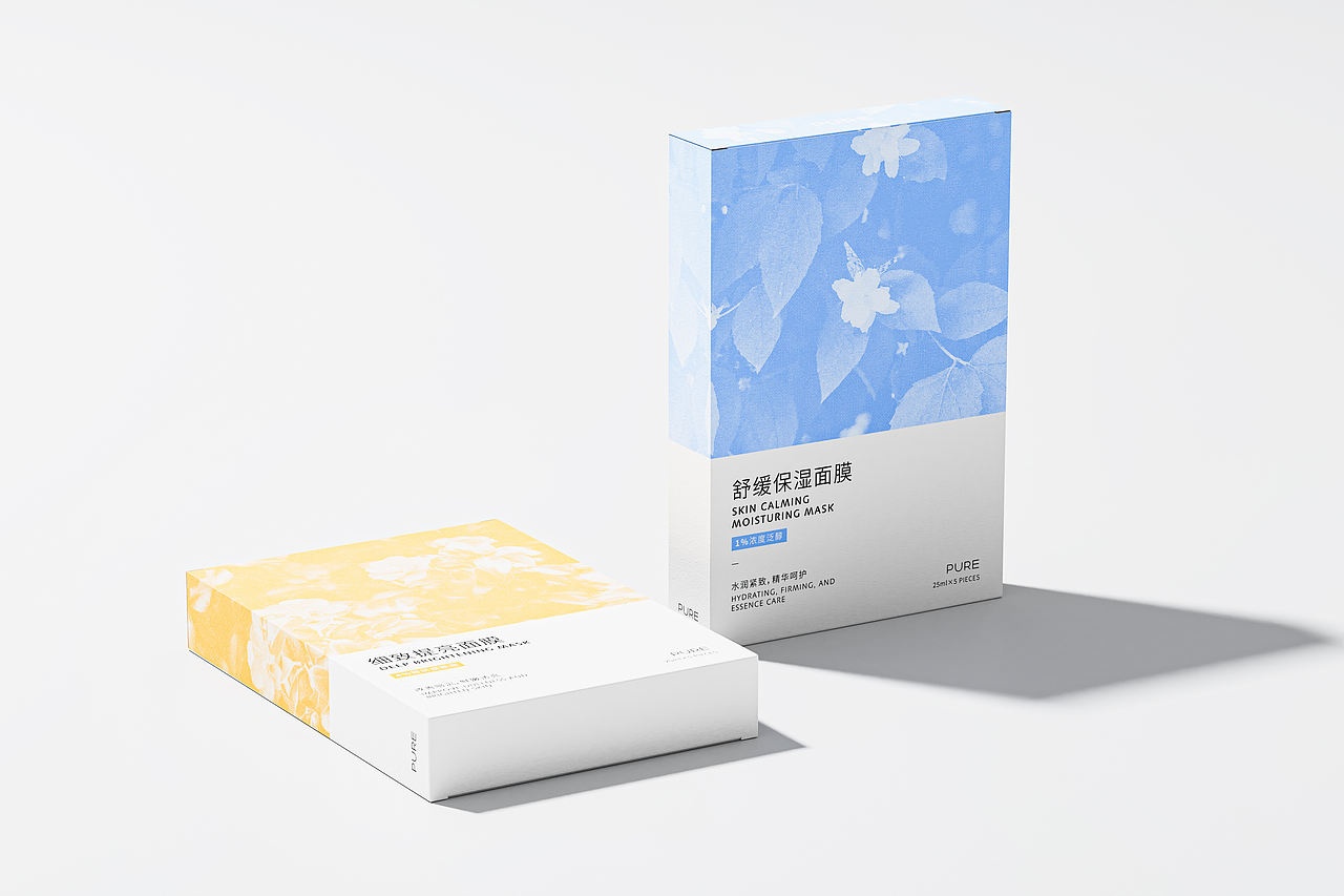 面膜包装设计 | 唤醒肌肤的原生之美（图ZNDExNDY5OTIw） - 包装 - 站酷设计师Lila里里原创素材 - 站酷ZCOOL