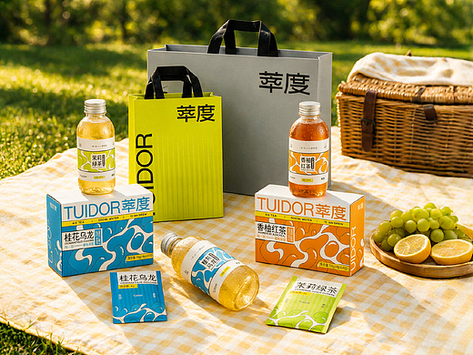 萃度｜冷萃茶品牌包装全案设计