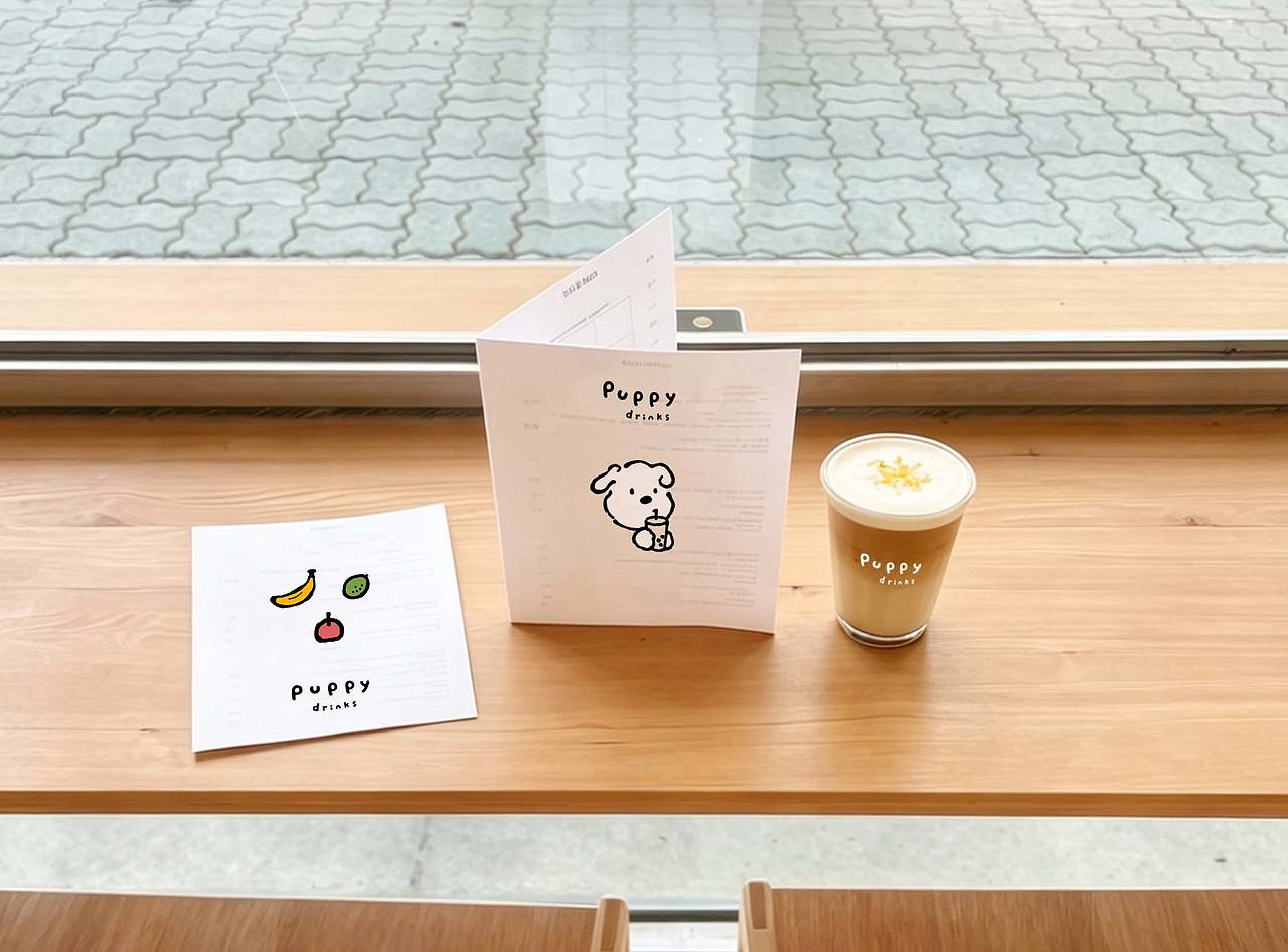 软呼呼的卷毛小狗奶茶logo设计（图ZNDExNDc5NDEy） - Logo - 站酷设计师王木木设计原创素材 - 站酷ZCOOL