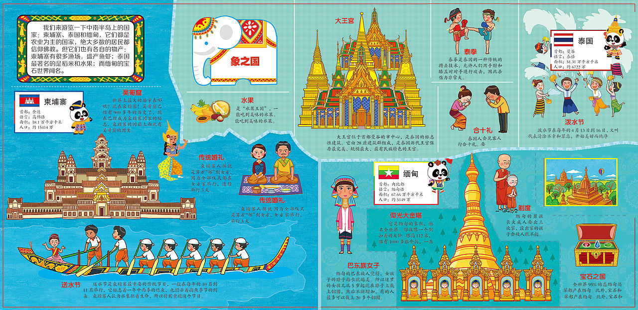 环球旅行立体书（图ZNDExNDg3NTE2） - 绘本 - 站酷设计师白冰原创素材 - 站酷ZCOOL