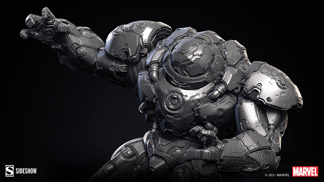 2021 迪斯尼公司 - 《Hulk Buster》3D建模（图ZNDExNDkxMDEy） - 人物/生物 - 站酷设计师上海佳氧仕智能科原创素材 - 站酷ZCOOL
