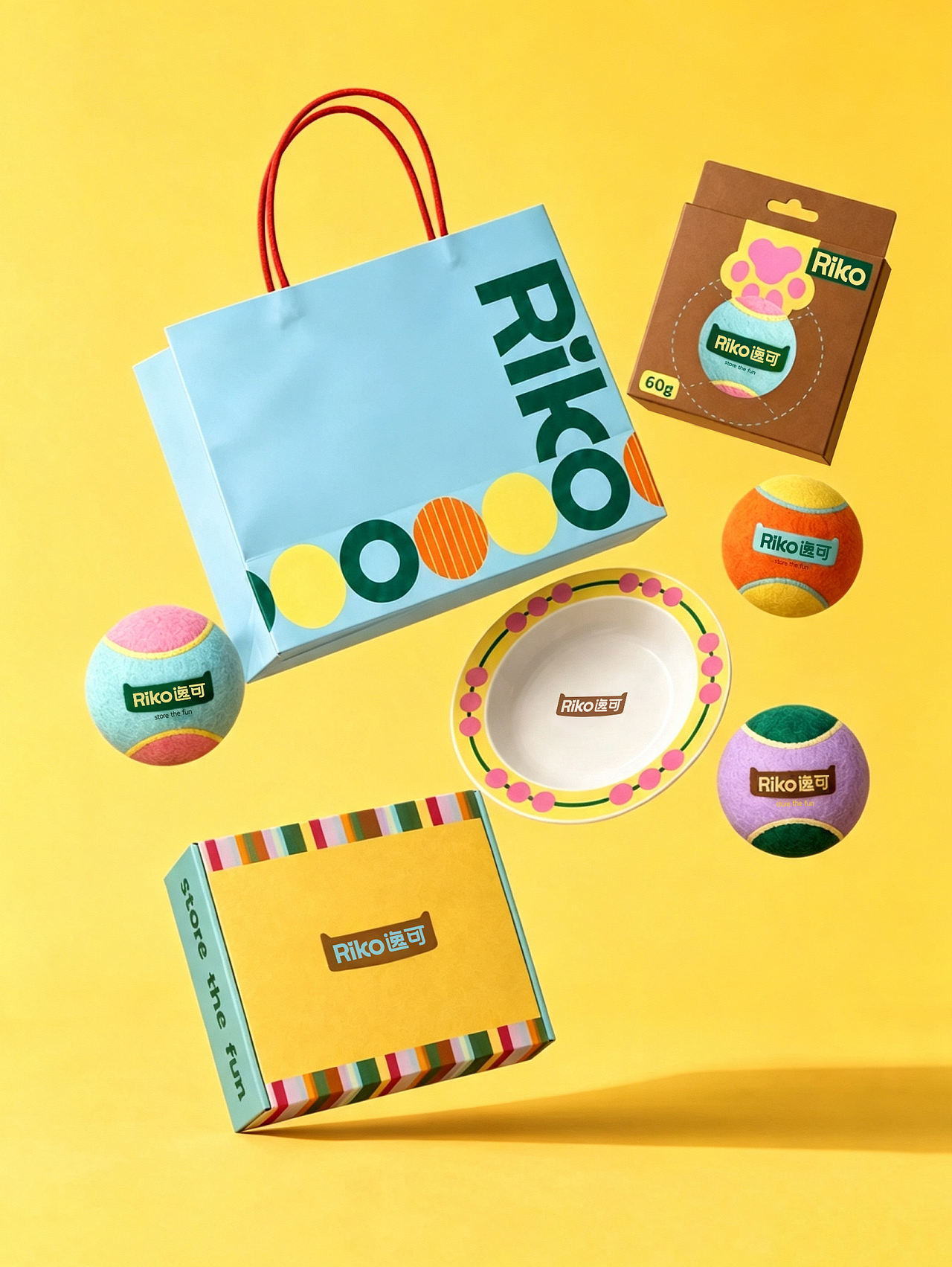 Riko逸可∣宠物用品品牌全案∣标志/VI/包装（图ZNDExNDkzMTY0） - 品牌 - 站酷设计师AlexisWhite原创素材 - 站酷ZCOOL