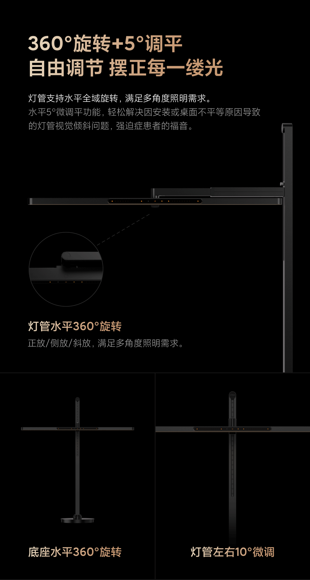 徕美视L1智能护眼灯-详情视觉（图ZNDExNDk0Mzky） - 电商 - 站酷设计师CyunX原创素材 - 站酷ZCOOL