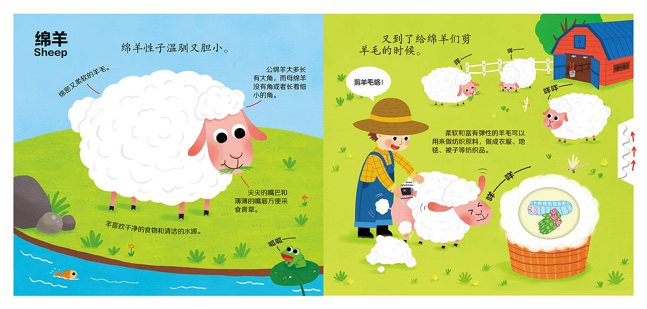 立体触摸书（图ZNDExNDk3MjUy） - 绘本 - 站酷设计师白冰原创素材 - 站酷ZCOOL