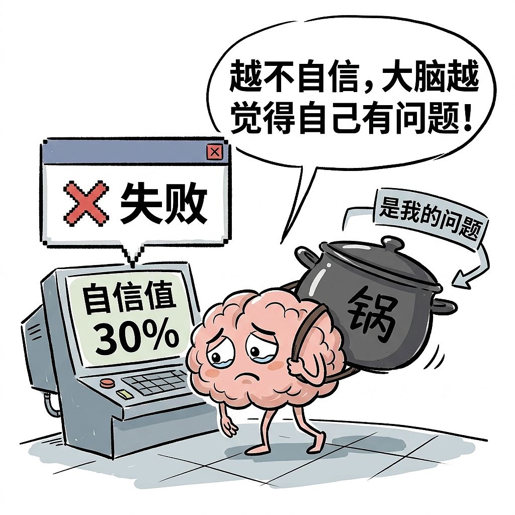 越自信越爱甩锅?牛津大学:大脑神经回路在帮你"甩"(图ZNDExNDk5ODIw) - 中/长篇漫画 - 站酷设计师huashuoshi原创素材 - 站酷ZCOOL