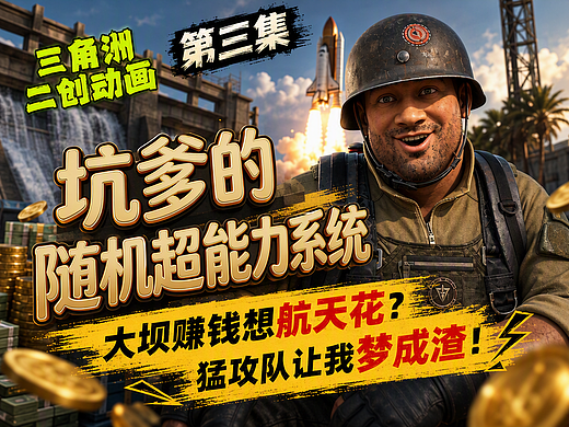 大坝赚钱想航天花？猛攻队让我梦成渣！