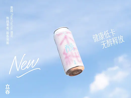 立吞 不纯 无醇酸IPA 精酿啤酒包装设计