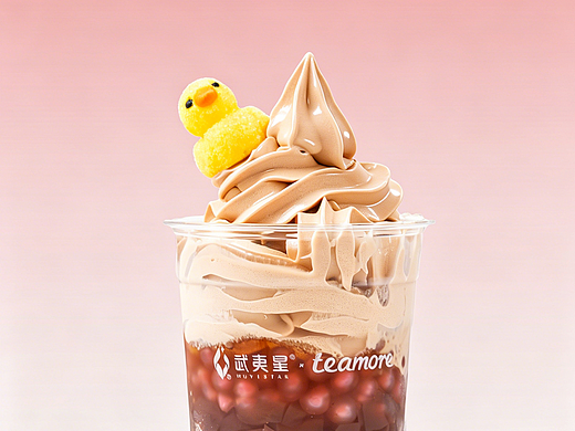 为了一杯奶茶的 ' 食欲感 '，我们调了一下午光