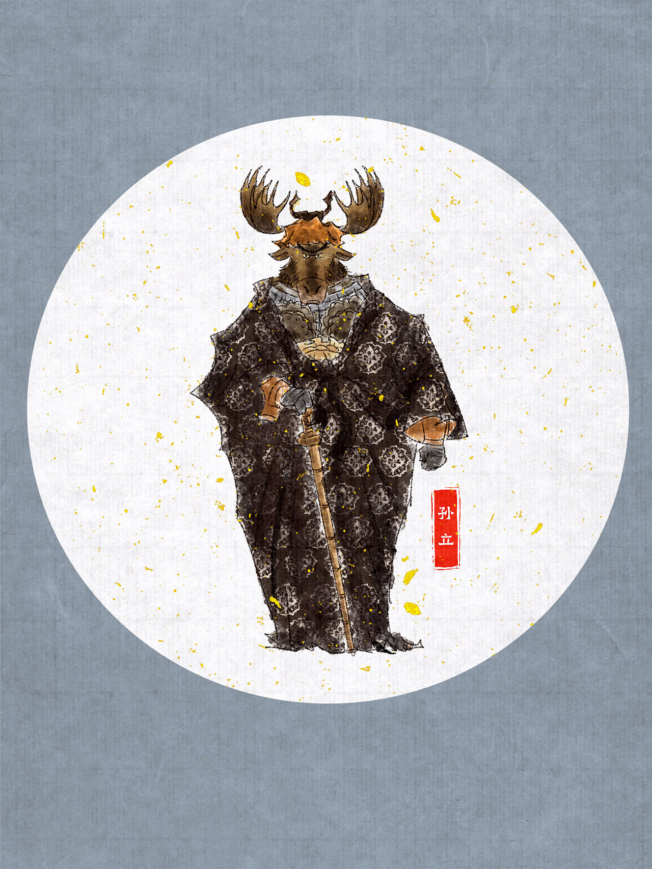 《野林聚义-兽版水浒》第二十一弹（图ZNDExNTI1NTc2） - 概念设定 - 站酷设计师吒吒龙原创素材 - 站酷ZCOOL