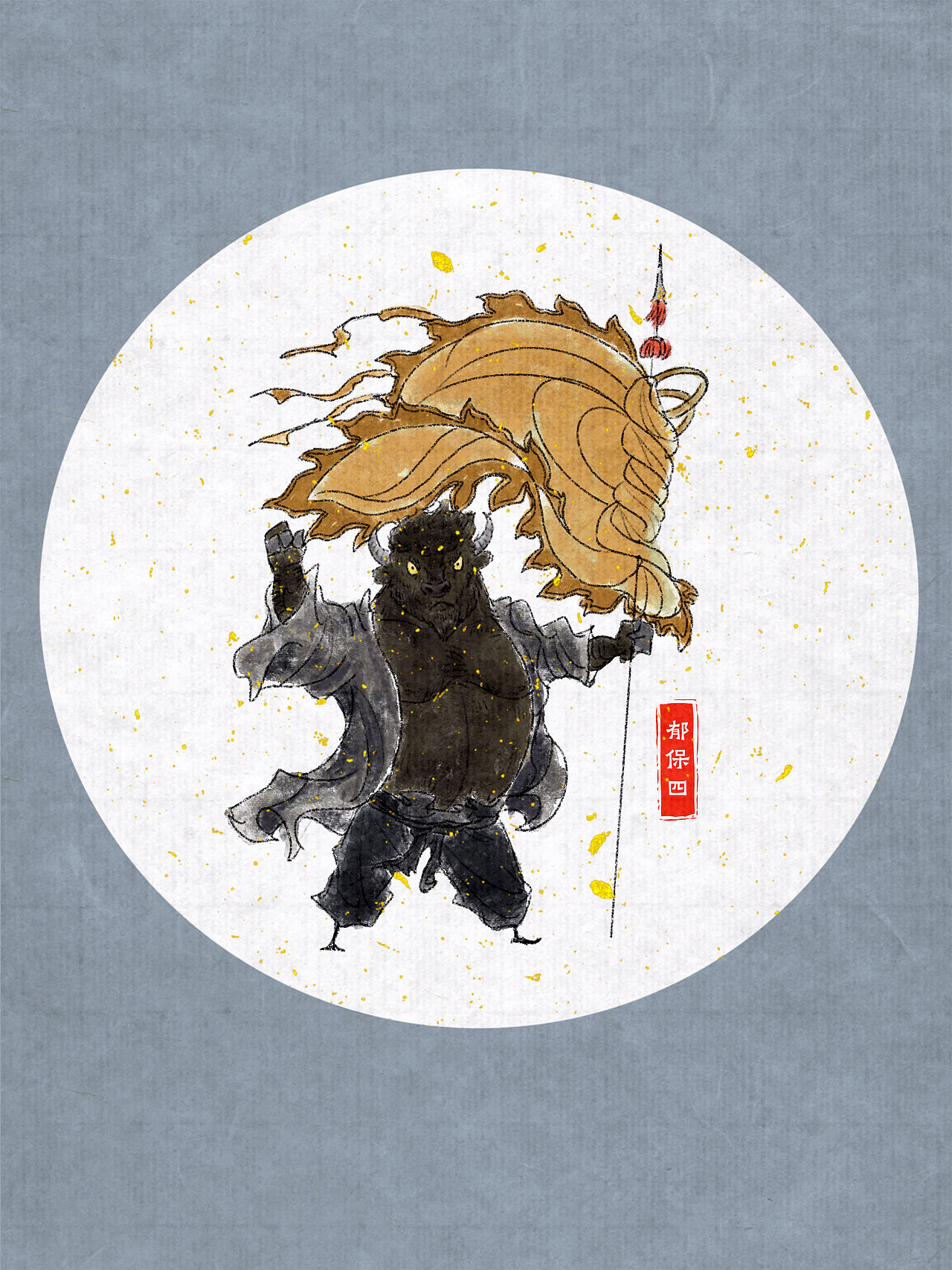 《野林聚义-兽版水浒》第二十一弹（图ZNDExNTI1NTg0） - 概念设定 - 站酷设计师吒吒龙原创素材 - 站酷ZCOOL