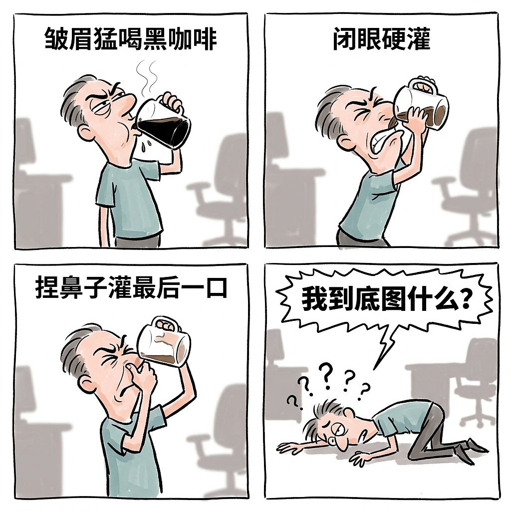 咖啡加奶抗炎翻倍?打工人的续命水今天起升级了(图ZNDExNTMzOTI4) - 中/长篇漫画 - 站酷设计师huashuoshi原创素材 - 站酷ZCOOL