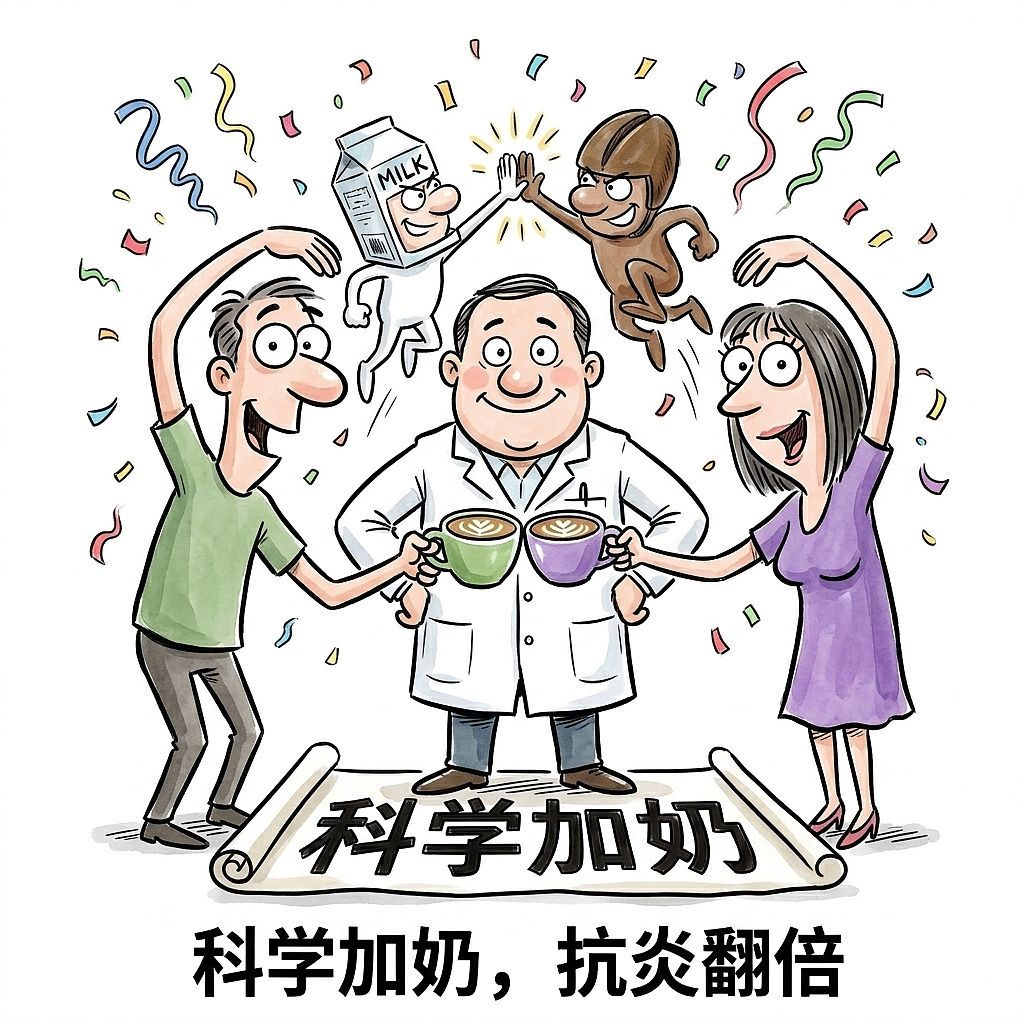 咖啡加奶抗炎翻倍?打工人的续命水今天起升级了(图ZNDExNTMzOTYw) - 中/长篇漫画 - 站酷设计师huashuoshi原创素材 - 站酷ZCOOL
